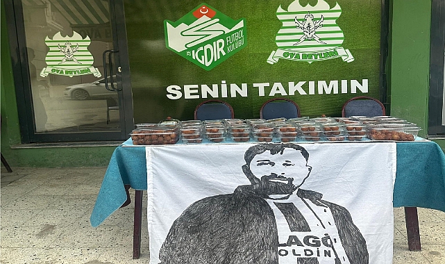 Iğdır FK Taraftar Grubu Ova Beyleri'nden Muharrem Taşın Anısına Lokma Hayrı