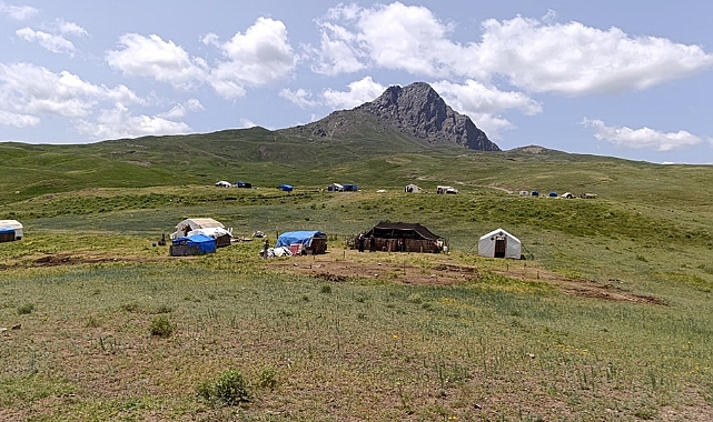 Iğdır'ın Yayla Cenneti Karabulak, Tekelti Dağı'nın Gölgesinde Büyülüyor