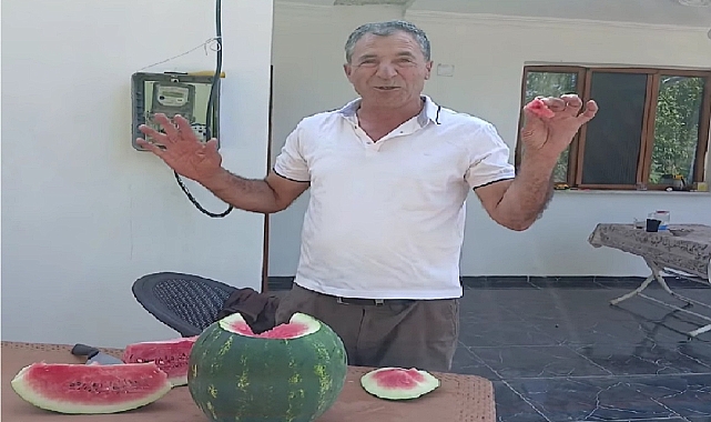 Iğdır Karpuzu Tezgahlarda Yerini Alıyor: Örnek Çiftçi Alican Akçan'dan Doğal Üretim