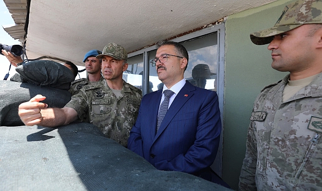 Iğdır Valisi Ercan Turan, Sınır Hattında İncelemelerde Bulundu: Mehmetçiğe Moral Ziyareti