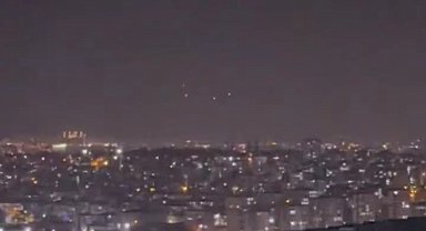 İran Füzeleri Gaziantep'ten Net Şekilde Görüldü