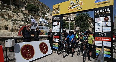 Kapadokya Bisiklet Festivali Sona Erdi: Eşsiz Manzaralarda Pedal Çevirdiler!