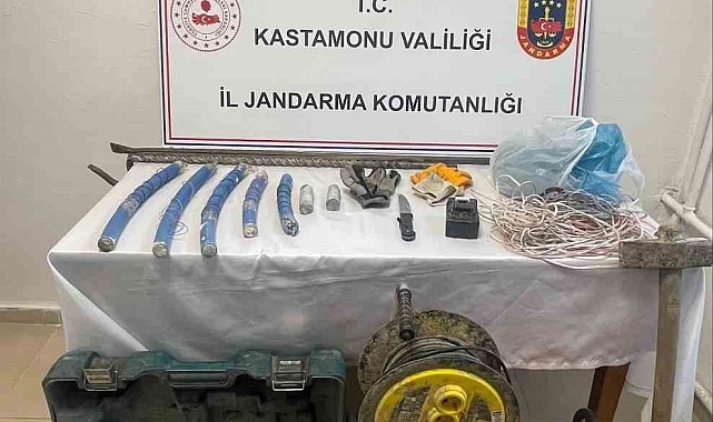 Kastamonu&#039;da Define Operasyonu: 2 Tutuklama