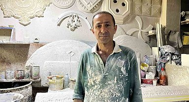 Konya'da Alçı Sanatının 37 Yıllık Ustası: İbrahim Yavuz