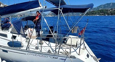 Marmaris Açıklarında Yelkenli Tekne İçinde 38 Düzensiz Göçmen Yakalandı