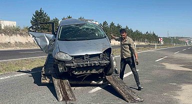 Nevşehir'de Feci Kaza: Otomobil Takla Attı, 1 Ölü, 2 Yaşındaki Bebek Yaralı