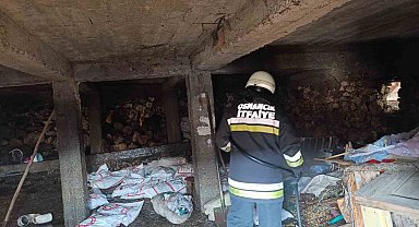 Osmancık'ta Evin Bodrum Katında Çıkan Yangın Söndürüldü
