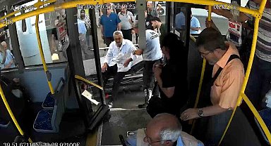 Otobüs şoförü fenalaşan yolcuyu hastaneye yetiştirmek için zamanla yarıştı