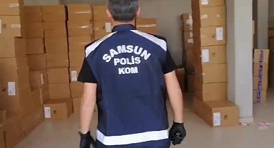 Samsun'da Kaçak Makaron Operasyonu: 2.8 Milyon Adet Ele Geçirildi!