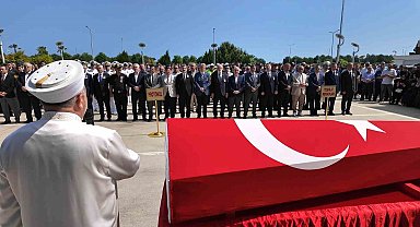 Samsun'da Kalp Krizi Sonucu Hayatını Kaybeden Polis Memuru İçin Tören Düzenlendi