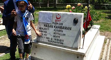 Şehit Oğlu Gökalp'ten Duygulandıran Karne Sevinci