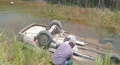 Yahyalı'da Sulama Kanalına Düşen Otomobilin Sürücüsü Hayatını Kaybetti