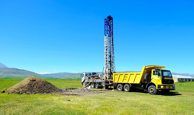 Ağrı Eleşkirt Sadaklı Köyü&#039;ne Kalıcı ve Temiz Su Çözümü: Sondaj Çalışmaları Tamamlandı