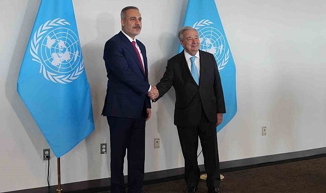 Bakan Fidan, BM Genel Merkezi&#039;nde resmi akşam yemeğine katıldı