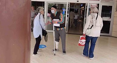 Çankırı'da İlginç Deney: Dilenci Kılığına Giren Zabıta 10 Dakikada 340 TL Topladı