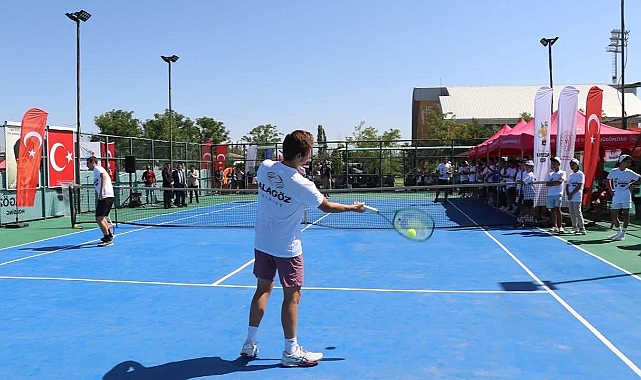 Iğdır&#039;da &quot;5. Ulusal Kayısı Cup Büyükler Tenis Turnuvası&quot; Başladı!