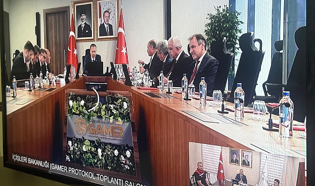 Iğdır Valisi Turan, İçişleri Bakanı Yerlikaya ile Hayvanları Koruma Toplantısında