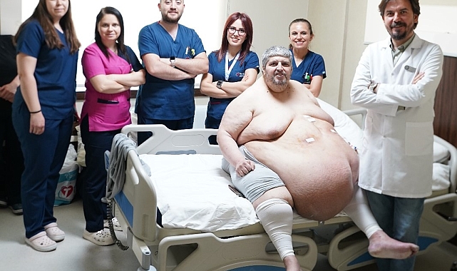 Sedyede geldiği hastaneden yürüyerek çıktı