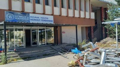 Erzurum'da Spor Tesisleri ve Yurtlara Kapsamlı Tadilat