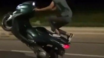 Tehlikeli Hareketler Yapan Motosiklet Sürücüsüne 59 Bin TL Ceza