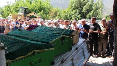 Amasya’daki Kazada Hayatını Kaybeden Aile Gözyaşlarıyla Uğurlandı