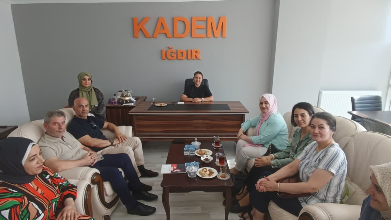 AK Parti Iğdır Teşkilatlarından KADEM’e Ziyaret