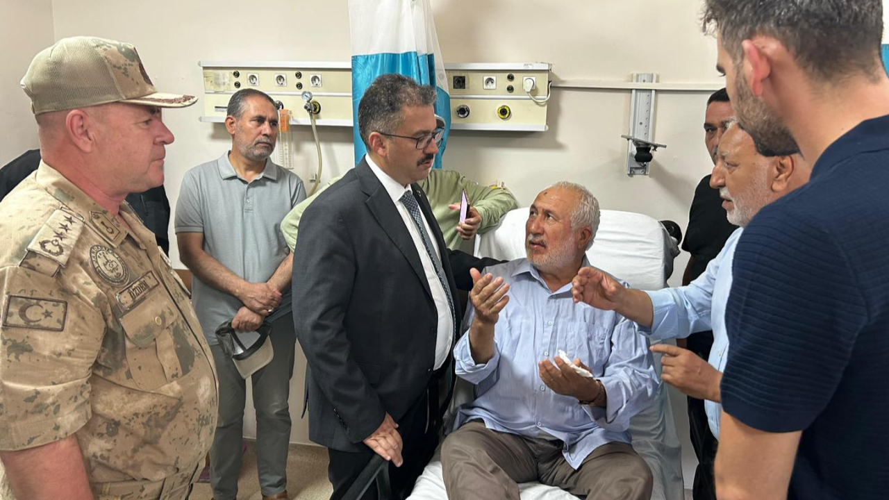 Iğdır Valisi Turan’dan Saldırıya Uğrayan Din Âlimi Tümay’a Ziyaret