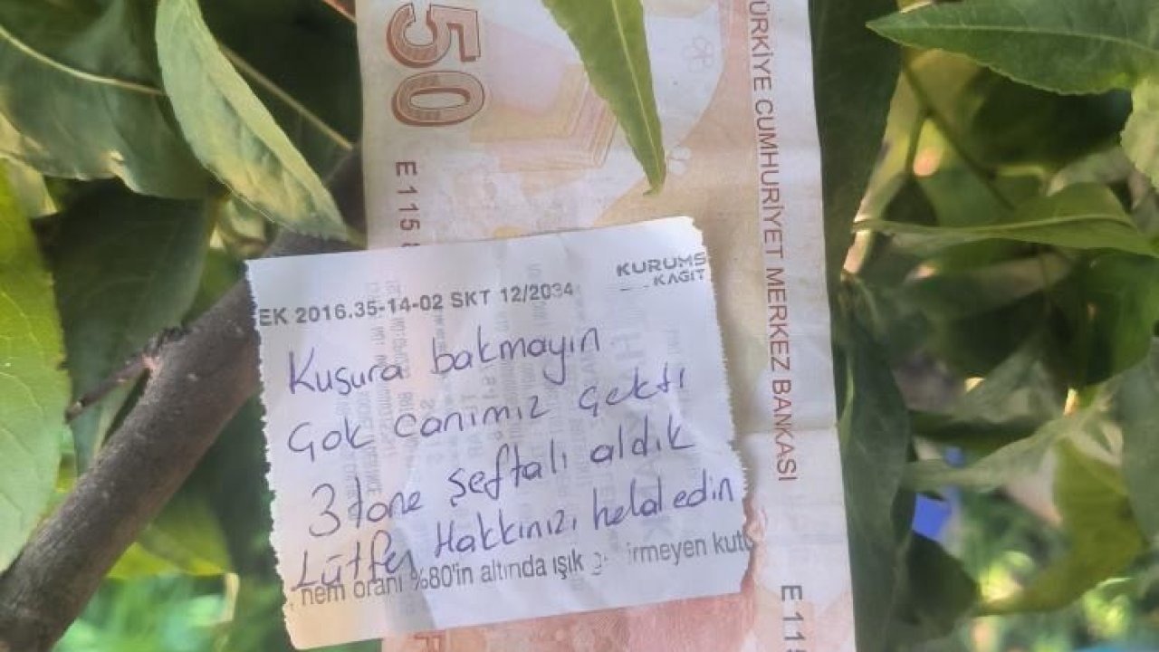 İznik&#039;te &quot;İnsanlık Ölmemiş&quot; Dedirten Not