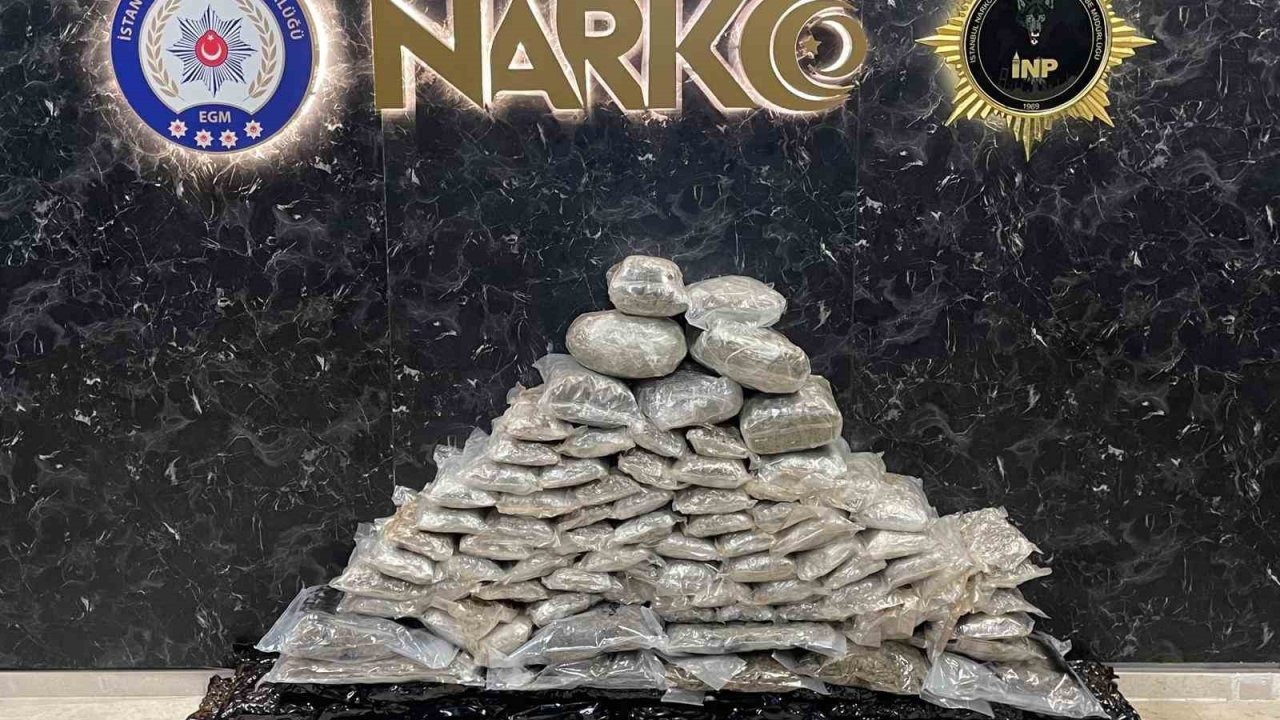 Avcılar&#039;da Narkotik Operasyonu: 90 Kilonun Üzerinde Uyuşturucu Ele Geçirildi