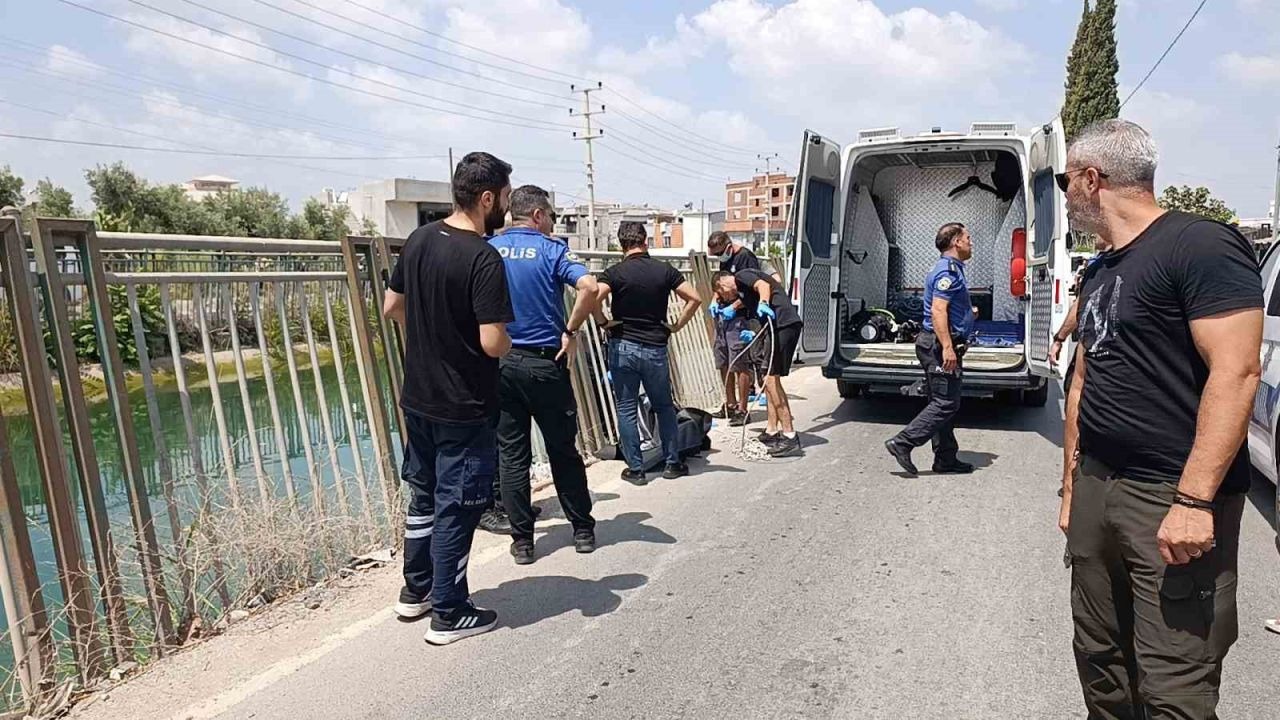 Adana’da Sulama Kanalında Kimliği Belirsiz Erkek Cesedi Bulundu
