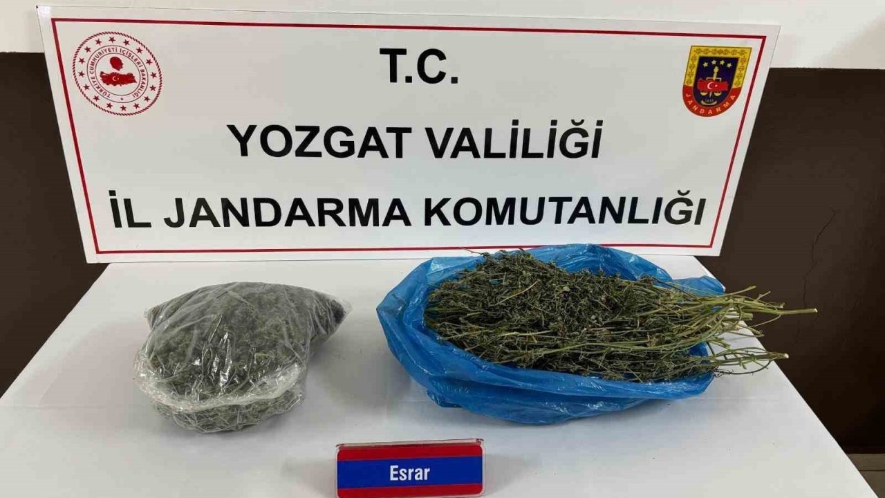 Yozgat’ta Uyuşturucu Operasyonu: 740 Gram Esrar Ele Geçirildi