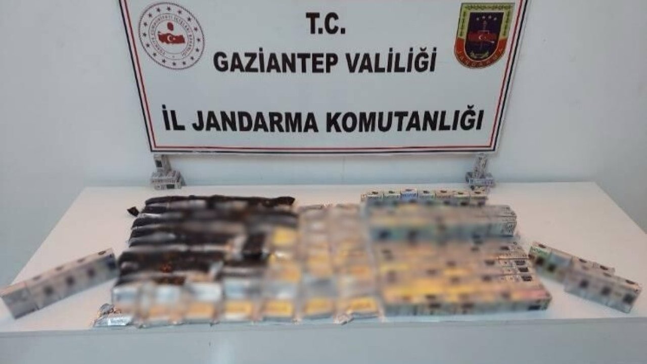 Gaziantep&#039;te Kaçak Sigara ve Tütün Operasyonu: 7 Gözaltı