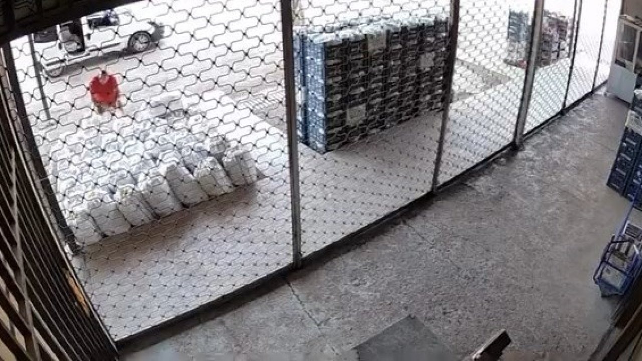 Elazığ&#039;da Sebze Hırsızlığı Kamerada