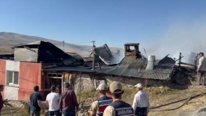 Kars Sarıkamış’ta Ev Yangını Korkuttu