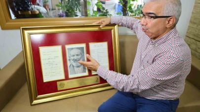 Kızılay Genel Sekreteri, Dedesi Onbaşı Yusuf’un 107 Yıllık Mektubunu Buldu