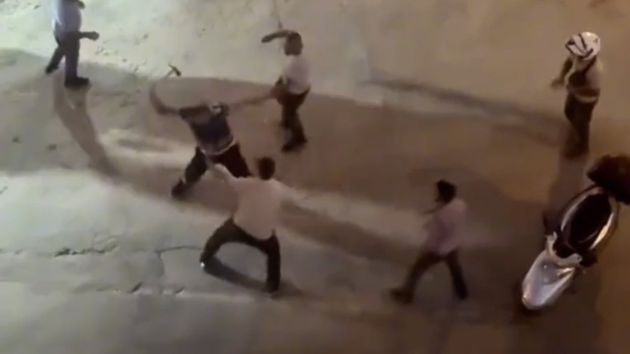 Elazığ'da Nacaklı Kavga Kamerada