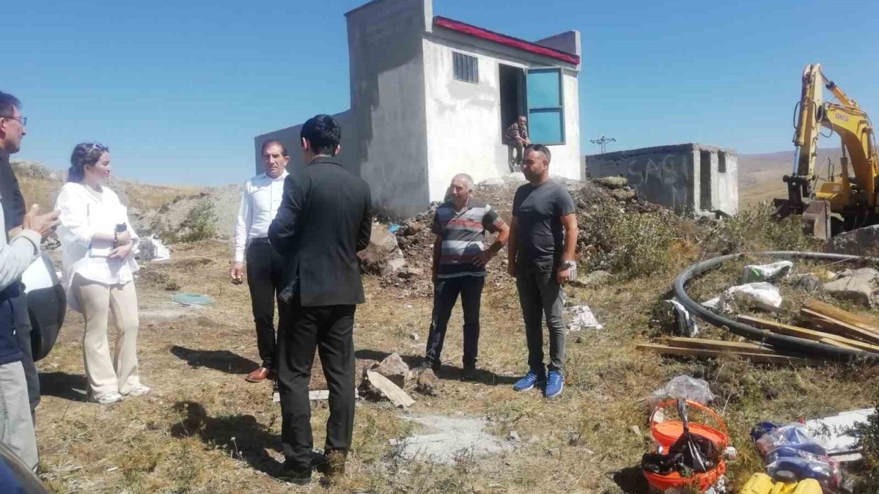 Susuz&#039;da İçme Suyu Depoları Yenileniyor