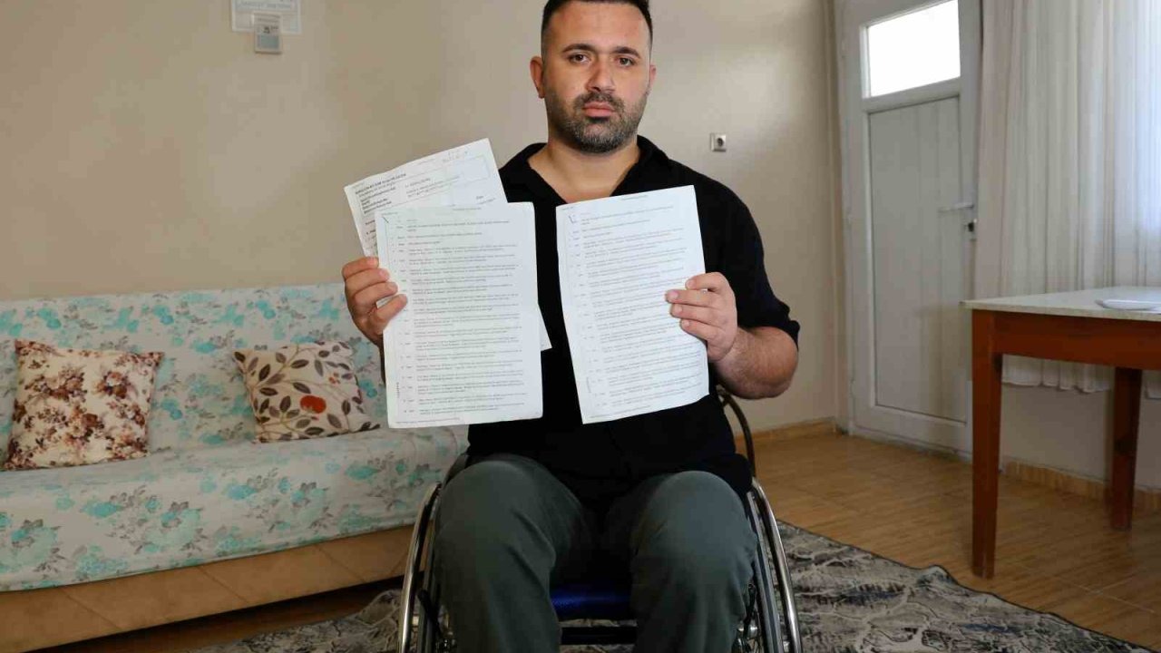 Konya&#039;daki İş Kazası Sonucu Felç Kalan İşçi, Kazandığı Tazminatı Alamıyor