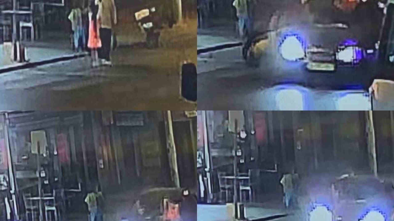 Mersin&#039;de Anne ve Kızına Otomobil Çarptı