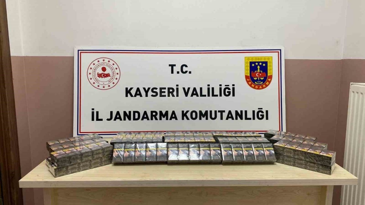 Kayseri&#039;de Kaçak Sigara Operasyonu