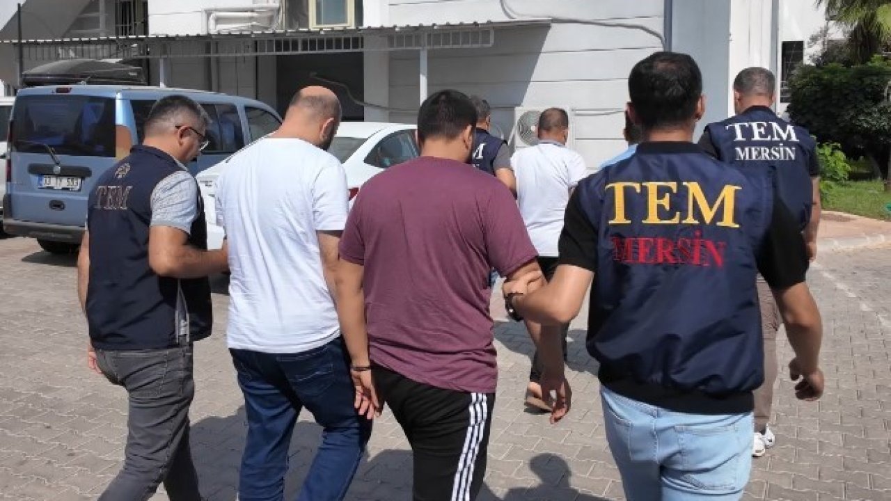 Mersin&#039;de DEAŞ Operasyonu: 8 Gözaltı