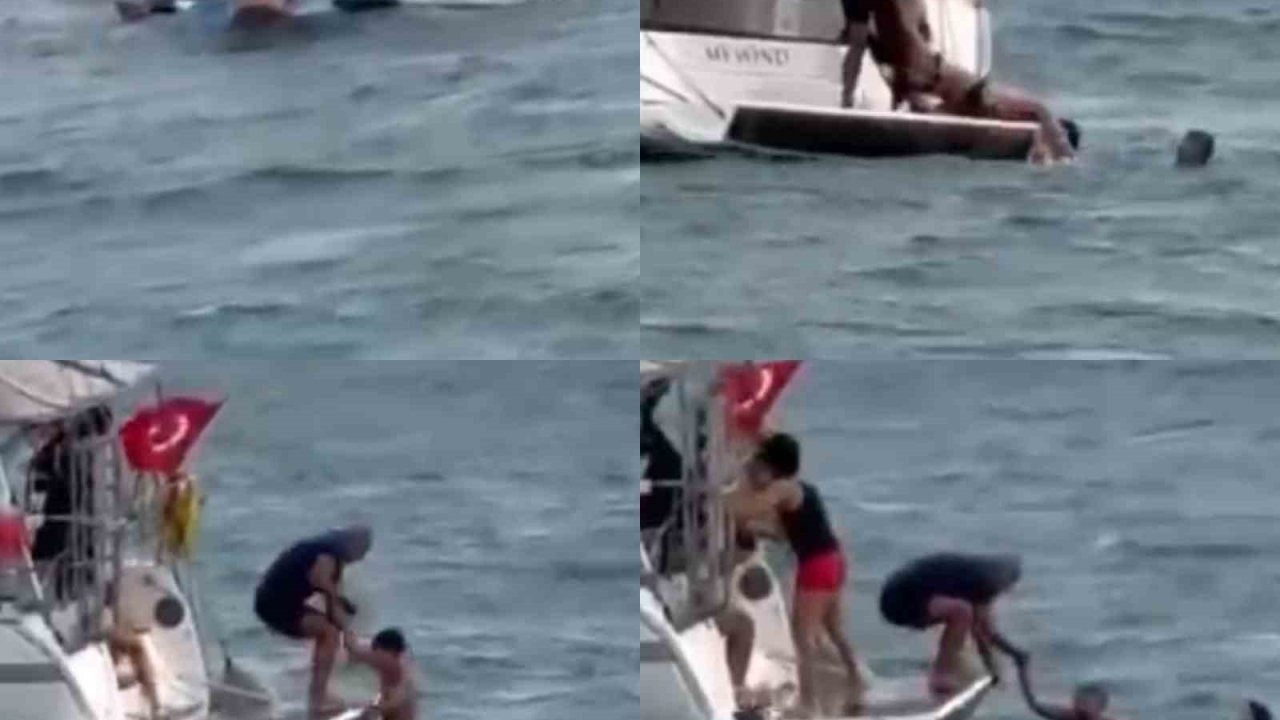 6 kişinin içinde olduğu tekne alabora oldu