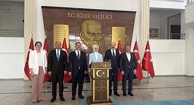 Aile ve Sosyal Hizmetler Bakanı Mahinur Özdemir Göktaş Iğdır’a Geldi