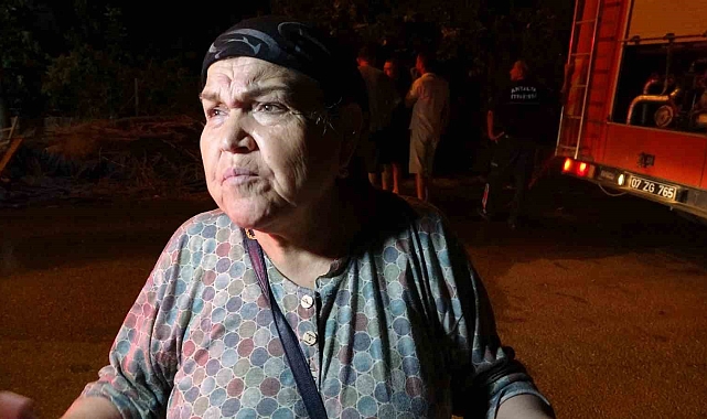 Antalya&#039;da Doğum Gününde Acı Haber: Gecekondu Yangında Kül Oldu