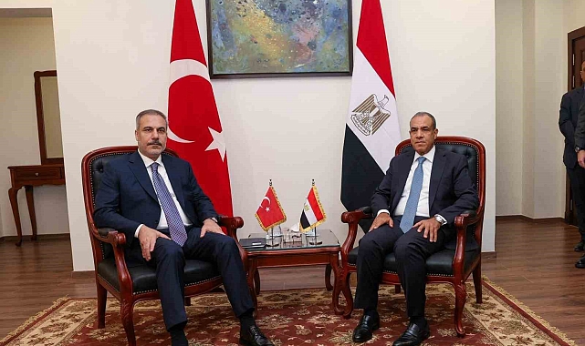 Bakan Fidan, Mısır Dışişleri Bakanı ile Görüştü