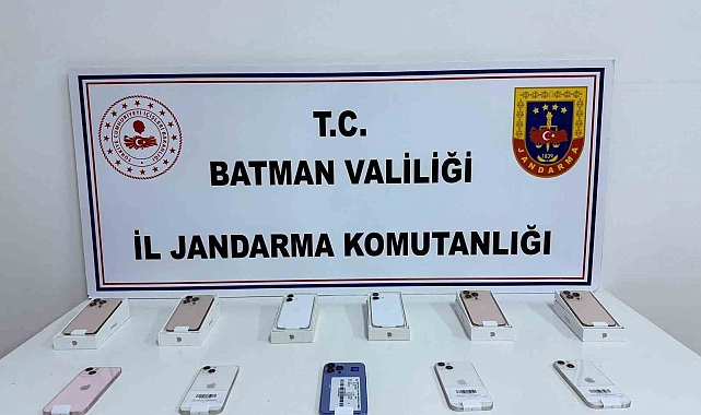Batman&#039;da 1 Milyon Liralık Kaçak Telefon Operasyonu