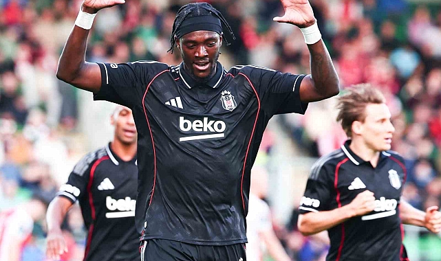 Beşiktaş, UEFA Konferans Ligi&#039;nde İlk Yarıyı Farklı Önde Kapattı