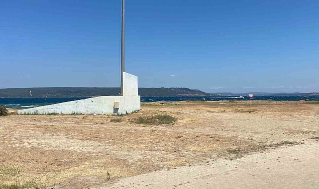 Çanakkale Sahilinde Patlamamış Top Mermisi Bulundu