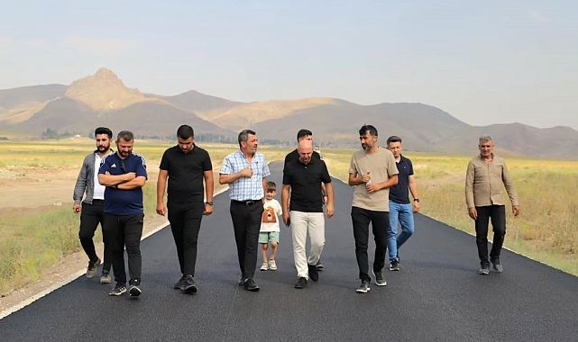 Doğubayazıt&#039;ta 16 Milyon 980 Bin TL&#039;lik Yol Yatırımı Tamamlanmak Üzere