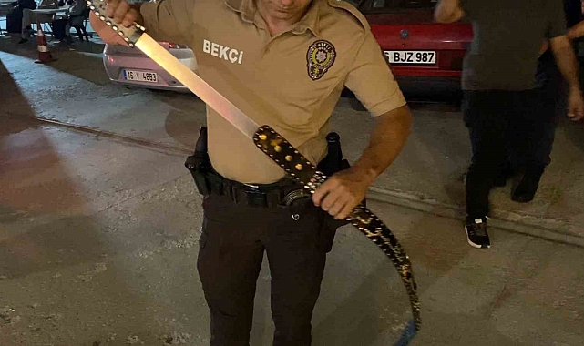 &quot;Gece Kartalları&quot; Şüpheli Şahsın Belinde Döner Bıçağı Buldu